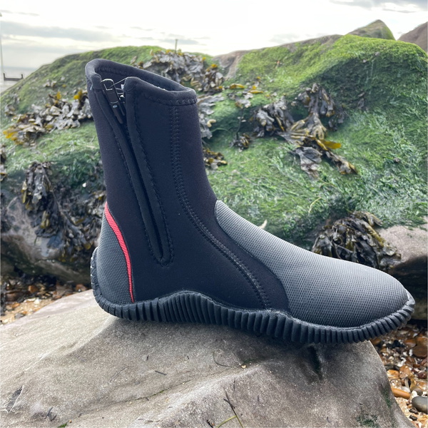 2026 Nava Performance 5mm Neoprene Zipped Boots NAVABT02 - Black